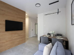 Апартаменты Red Apartments Арт Лайт Сити Шерли