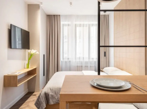 Апартаменты Делюкс с барной стойкой Модерн Дизайн у Динамо