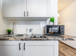 Квартира студия с балконом