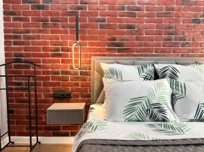 Апартаменты Евродвушка с дизайнерским решением в стиле Soft loft