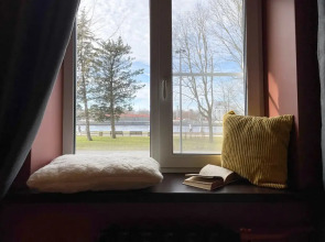 Квартира с видом на набережную в центре Великого Новгорода