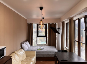 Apartamenty Prostornaa studia v centre Dombaa