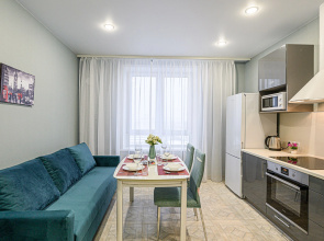 Apartamenty dvukhkomnatnye Stepanenkov na Pokatnoj 55a na 12 ehtazhe