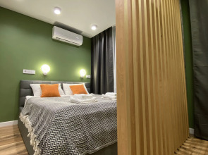 Зеленая студия Апартаменты и точка