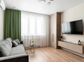 Апартаменты для 5 гостей рядом с аквапарком Ривьера