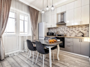 Квартира с красивым интерьером в центре Астаны