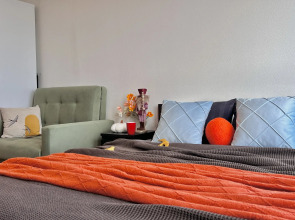 Апартаменты студия Sunmarine aparts в ЖК Мичуринский Парк