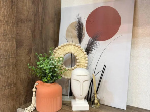 Апартаменты для 5 гостей рядом с аквапарком Ривьера