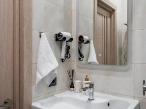 Апартаменты Светлая Студия Рядом с Метро Нижегородская