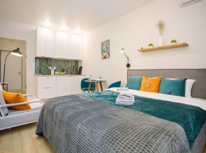 Апартаменты Сердце Ярославля Лазурь 1