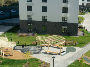 Апартаменты Стильная студия в ЖК Акватория возле реки