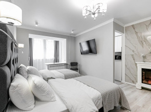 Квартира Королевская кровать с камином