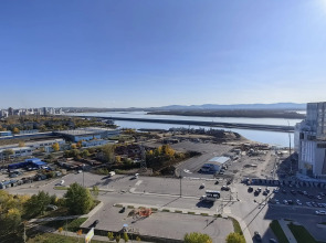 Квартира-студия с красивым видом на Амур