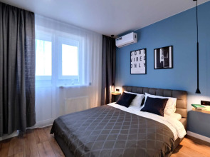 Квартира Современная Студия Happy возле ВКК Экспоград