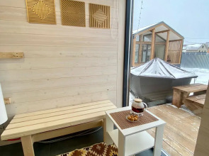 Частный дом Барн-хаус с сауной и чаном