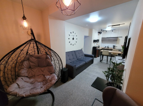 2-Komnatnaya S Fitobochkoy Dzhakuzi I Panoramnym Vidom V ZHK Scandis Flat