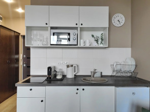 Квартира Velvet с балконом и видом на реку