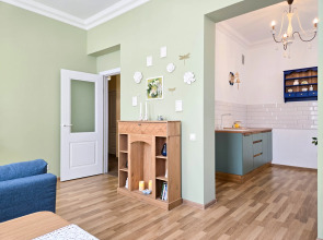 Апартаменты Двухкомнатные апартаменты в скандинавском стиле Сеть ЙоХоум