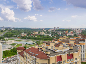 Квартира 1-к яркая у залива на Маркова 8/2 от RentAp, 4 сп.места