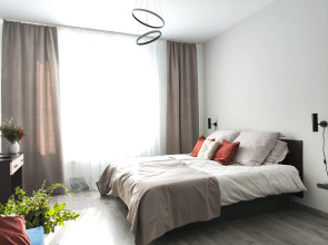 Апартаменты Новые у метро для 4 гостей