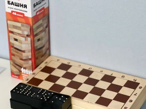 Квартира студия в голубых тонах