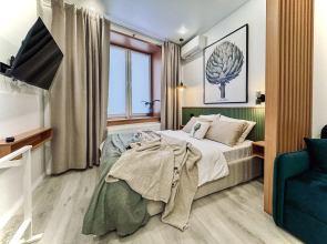 Studiya S Dizaynerskim Remontom Flat