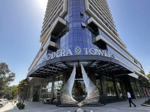 Uyutnaya Dizaynerskaya Studiya Na 16 Etazhe V Zhk Modera Towers Apartments