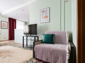 Квартира Просторная евродвушка Natali apart на метро Автозаводская