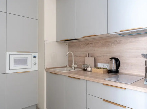 Апартаменты с отдельной спальней на Большой Покровской (до 4х гостей)