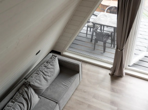 Частный дом A-Frame в лесу в 6 км от Мурманска