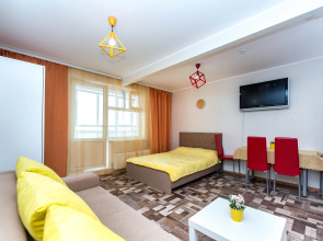 Квартира 1комнатная для 4 человек на 17 этаже с видом на город