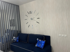 Квартира Студия с камином у парка