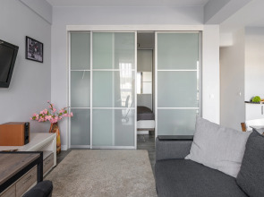 Апартаменты с уютным балконом