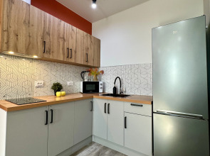 Квартира В скандинавском стиле с красивым видом на город для 4х гостей