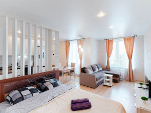 Апартаменты Студия в самом центре левого берега Иртыша