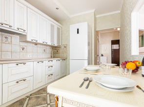 Апартаменты Стиль и Спокойствие Ортопедический Матрас Smart TV и Панорамное Окно ЖК Большой by Depart Apart