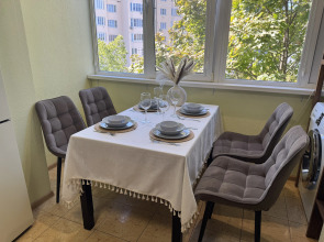 Апартаменты Уютная светлая 2-комнатная квартира с видом на Машук