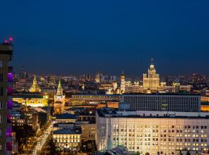 Great view on Kremlin 2 rooms apartment 23 floor
