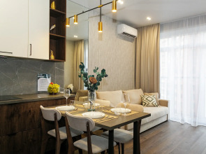 Квартира Евродвушка Геометрия в Центре Новосибирска