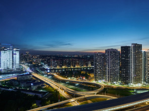 Квартира GM Apartments Шикарная Двушка в Москва Сити в Башне Око