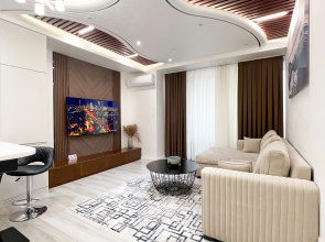 Apartamenty Premium 2K v centre Taskenta NRG U-Tower 17 etaz (296)