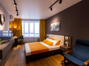 Апартаменты Сутки Уфа на Рудольфа Нуреева 6.235