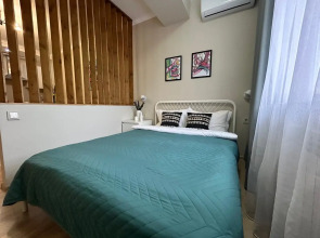 Апартаменты Студия Алма с  прекрасным видом на город