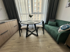 Апартаменты Уютная евродвушка с видом на Москву реку