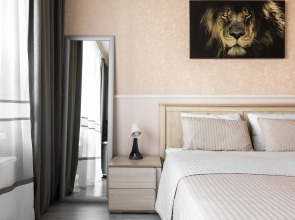 Апартаменты с 3мя комнатами NevaBed в небоскребе