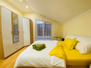 Апартаменты просторные с большим балконом