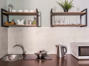 Апартаменты для троих гостей с 1 кроватью (3-ий или 4-ый этаж)