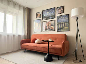 Квартира Однокомнатная квартира с видом на Набережную