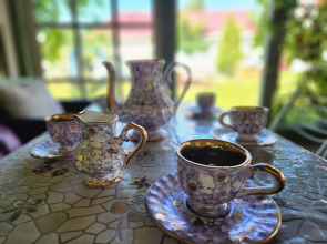 Частный дом Загородный дом с верандой возле Финского залива