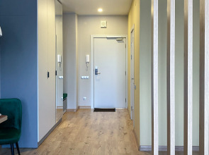 Квартира Kvartirika Stеel Grеy у метро Автово